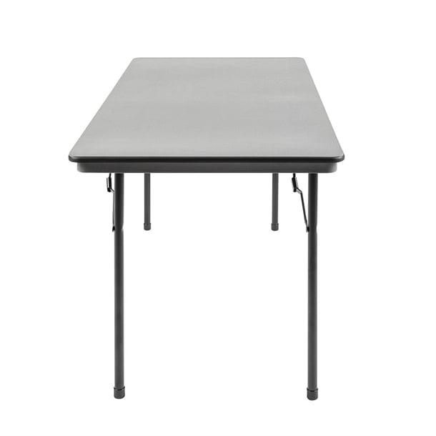 Bolero ABS Rectangular Folding Table Grey 5ft gc595
