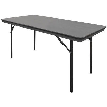 Bolero ABS Rectangular Folding Table Grey 5ft gc595