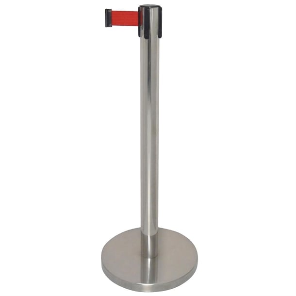 Bolero Polished Barrier with Red Strap 3m gg723