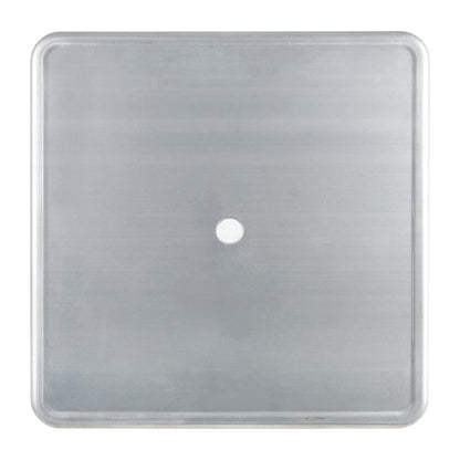 Bolero Bistro Galvanised Steel Square Table 668mm (Single) gc866