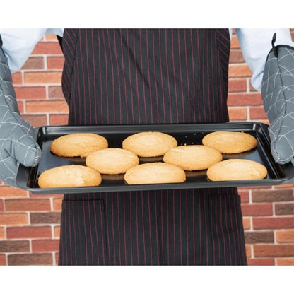 Vogue Non-Stick Carbon Steel Baking Tray 430x280mm gd015