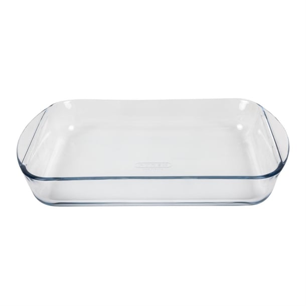 Pyrex Rectangular Glass Roasting Dish 350x230x50mm gd030