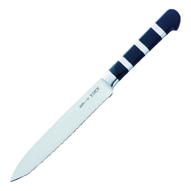 Dick 1905 Fully Forged Serrated Knife Black 12.7cm gd069