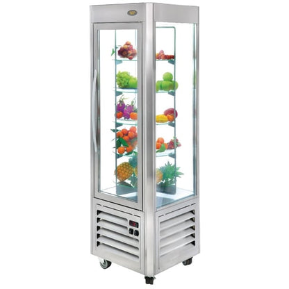 Roller Grill Revolving Display Fridge 360Ltr gd342