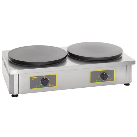 Roller Grill Double Electric Crepe Maker CDE400 gd345
