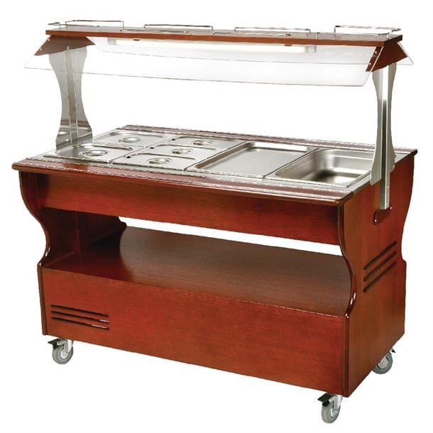Roller Grill Warm Salad Bar Dark SB40C gd375