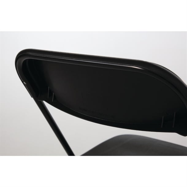 Bolero Polypropylene Folding Chairs Black (10 Pack) gd386
