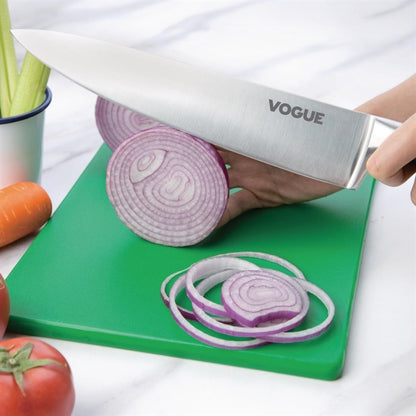 Vogue Soft Grip Chef Knife Black 25.5cm gd752