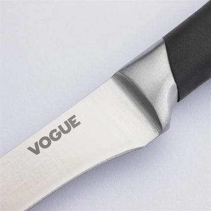 Vogue Soft Grip Boning Knife Black 12.8cm gd754