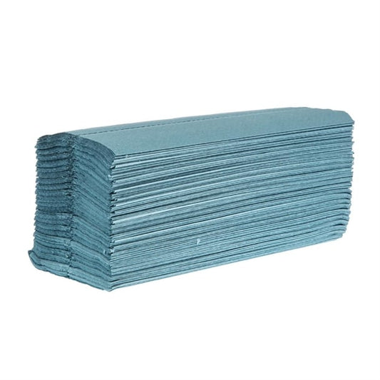 Jantex C Fold Paper Hand Towels Blue 1-ply 2880 sheets gd832