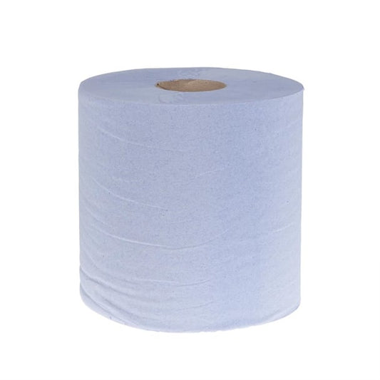 Jantex Blue Centrefeed Rolls 1ply 285m (6 Pack) gd833