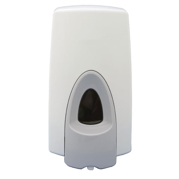 Rubbermaid Manual Foam Soap & Sanitiser Dispenser 800ml White gd843