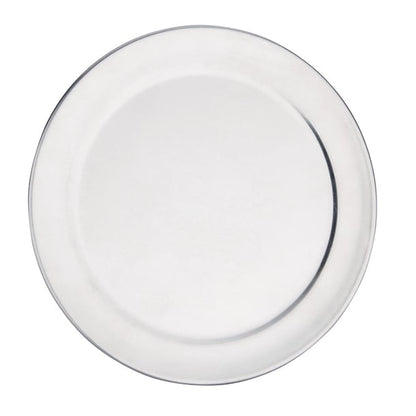Vogue Aluminium Pizza Tray Wide Rim 8" ge196