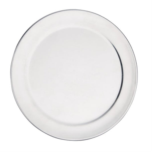 Vogue Aluminium Pizza Tray Wide Rim 8" ge196