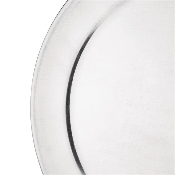 Vogue Aluminium Pizza Tray Wide Rim 8" ge196