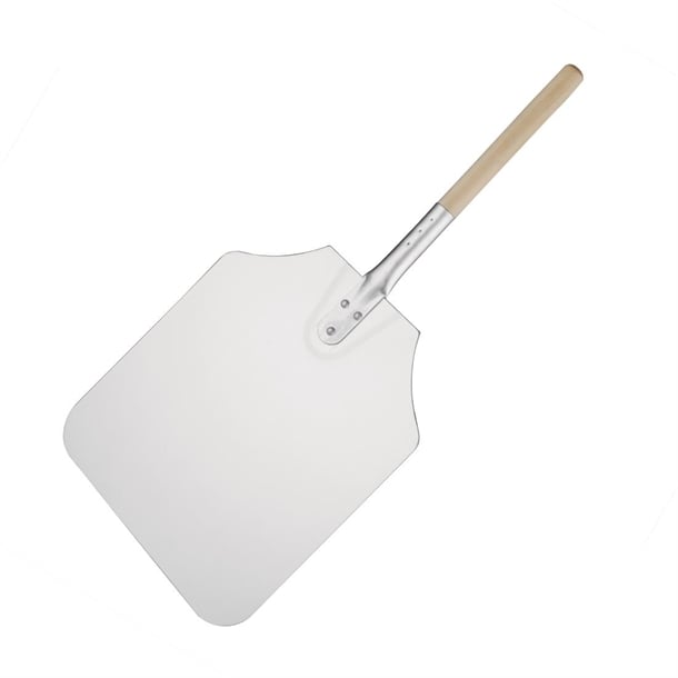 Vogue Wood Handle Aluminium Pizza Peel 31x36cm ge208