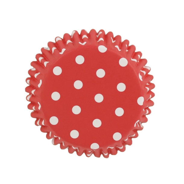 PME Cupcake Foil Lined Baking Cases Polka Dot (30 Pack) ge849