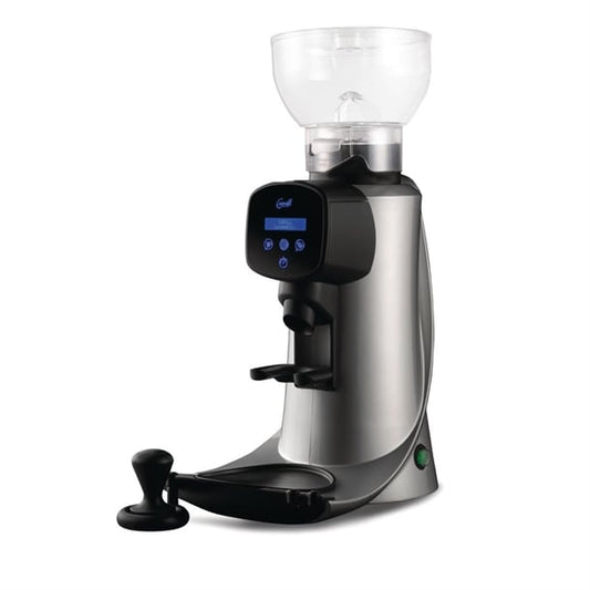 Fracino Luxomatic On Demand Coffee Grinder 55db Silver ge954
