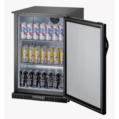Polar G-series 850mm Single Door Back Bar Cooler Solid Door 128 Ltr ge997