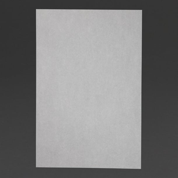 Greaseproof Paper Sheets White 255x 406mm (500 Pack) gf037