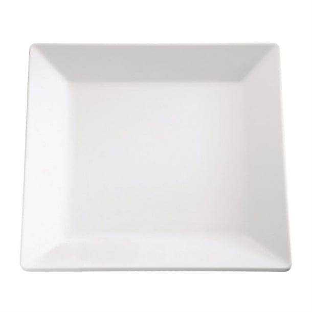 APS Pure Melamine Square Tray 7in gf170