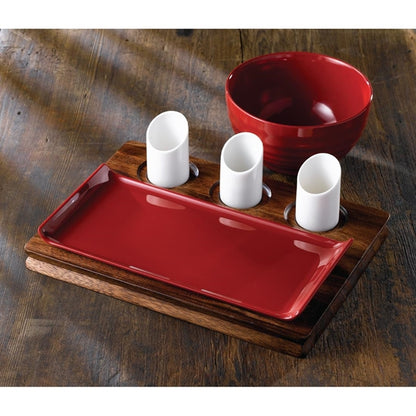 Art de Cuisine Square Deli Boards 320mm (4 Pack) gf711