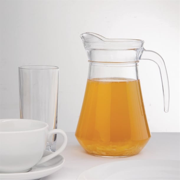 Olympia Glasses Jugs 1Ltr (6 Pack) gf923