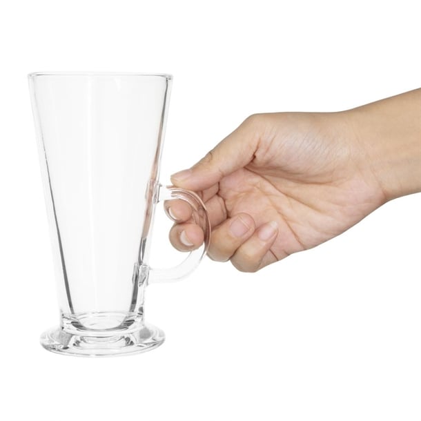 Olympia Toughened Latte Glasses 285ml (12 Pack) gf929