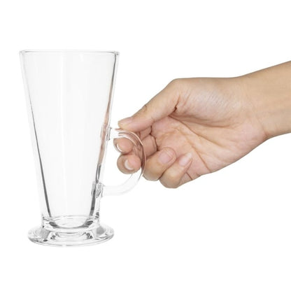 Olympia Toughened Latte Glasses 285ml (12 Pack) gf929