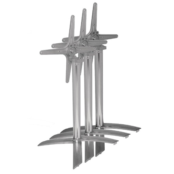 Bolero Flip Top Aluminium Table Base gf962