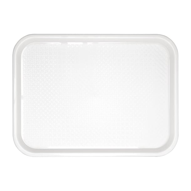 Olympia Kristallon Polypropylene Fast Food Tray White p_gf995