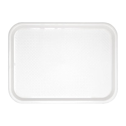 Olympia Kristallon Polypropylene Fast Food Tray White p_gf995