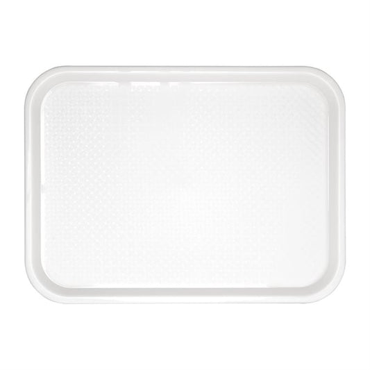 Olympia Kristallon Polypropylene Fast Food Tray White p_gf995