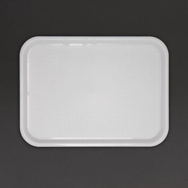 Olympia Kristallon Polypropylene Fast Food Tray White p_gf995
