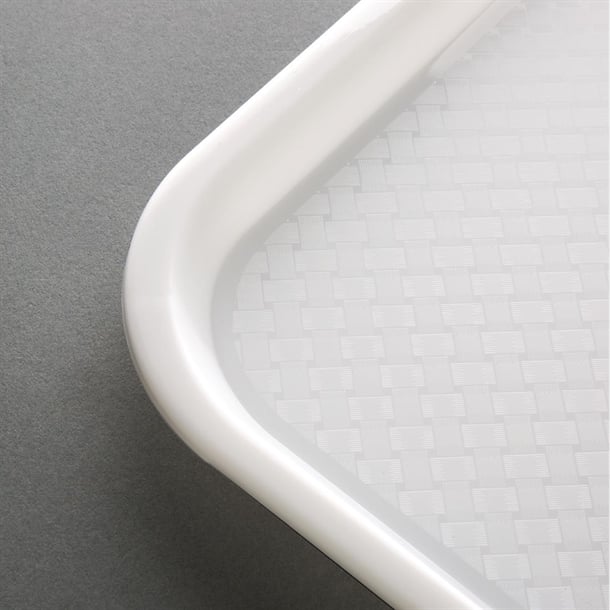 Olympia Kristallon Polypropylene Fast Food Tray White p_gf995