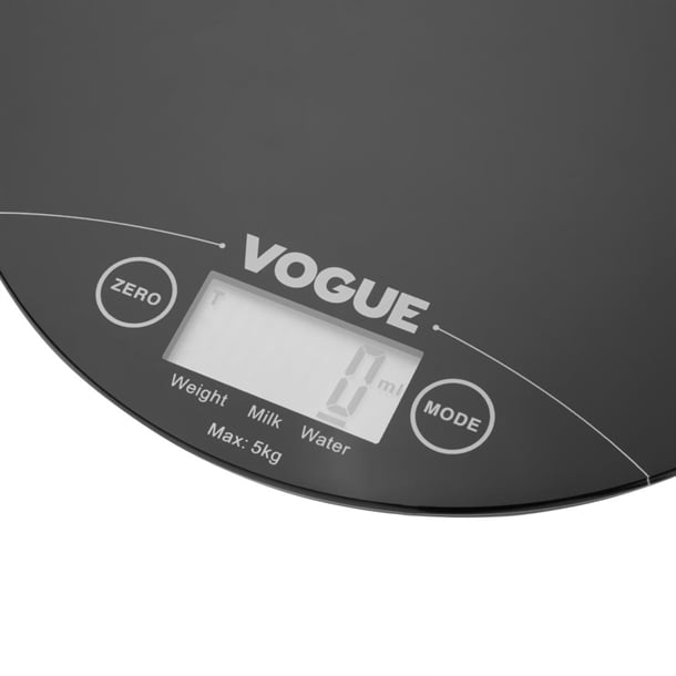 Vogue Electronic Round Scales 5kg gg017