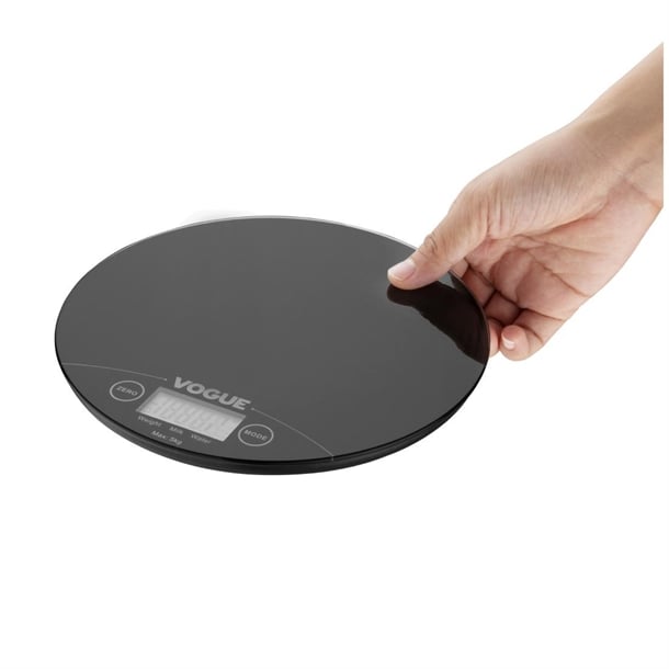 Vogue Electronic Round Scales 5kg gg017