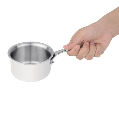 Vogue Stainless Steel and Aluminium Tri-Wall Mini Saucepan 9cm gg025