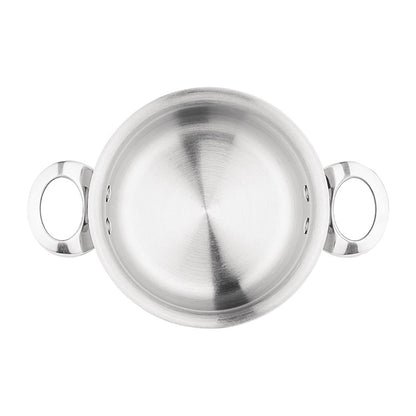 Vogue Stainless Steel and Aluminium Tri-Wall Mini Casserole 10cm gg026
