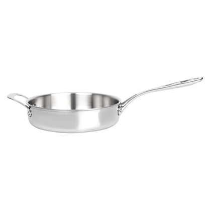 Vogue Stainless Steel and Aluminium Tri-Wall Sauté Pan 24cm gg031