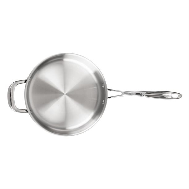 Vogue Stainless Steel and Aluminium Tri-Wall Sauté Pan 24cm gg031
