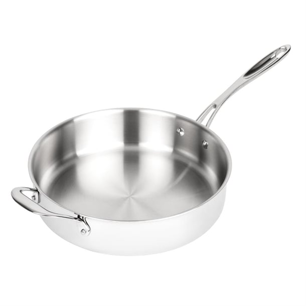 Vogue Stainless Steel and Aluminium Tri-Wall Sauté Pan 28cm gg032