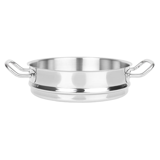 Vogue Stainless Steel and Aluminium Tri-Wall Steamer 24cm gg033