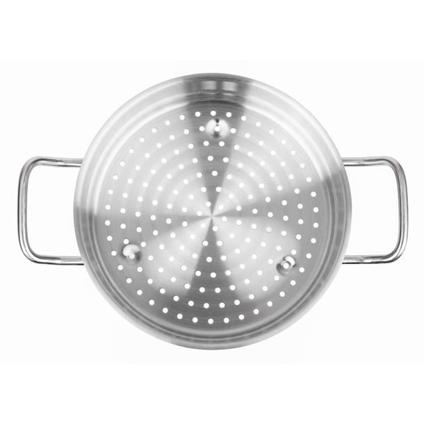 Vogue Stainless Steel and Aluminium Tri-Wall Steamer 24cm gg033