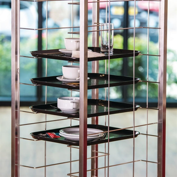 Craven Steel Tray Clearing Trolley 7 Shelves gg137
