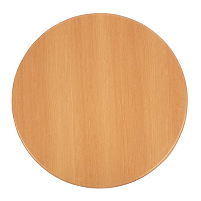 Bolero Pre-drilled Round Tabletop Beech Effect 600mm gg642