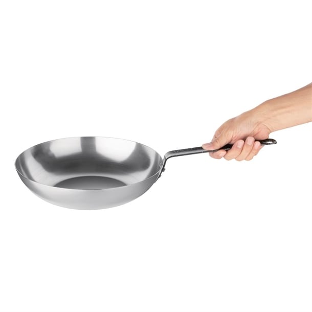 Vogue Carbon Steel Wok 280mm gg722