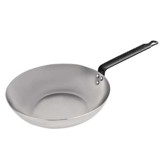 Vogue Carbon Steel Wok 280mm gg722