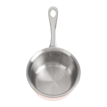 Vogue Copper Tri Wall Mini Saucepan 9cm gg756