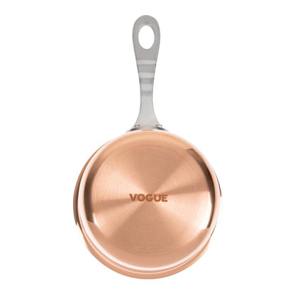 Vogue Copper Tri Wall Mini Saucepan 9cm gg756